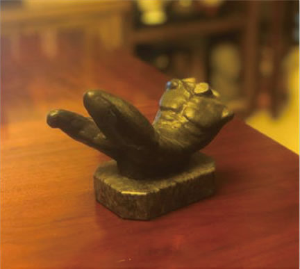 Art human body copper ornaments